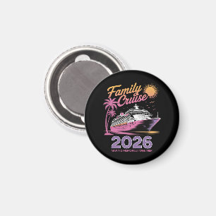 Family Cruise Squad 2026 Vacation Matching Trip Magnet