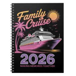 Family Cruise Squad 2026 Vacation Matching Trip Notebook