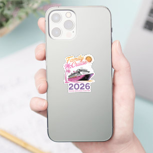 Family Cruise Squad 2026 Vacation Matching Trip Sticker
