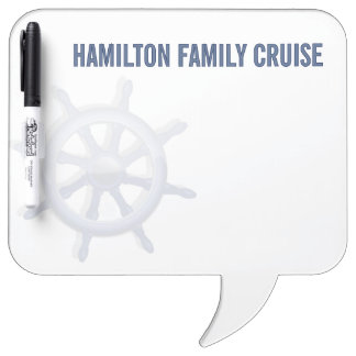 Family Cruise Stateroom Door Communication Board 