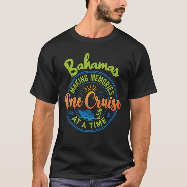 Family Cruise The Bahamas 2024 Summer Matching Vac T-Shirt (Front)