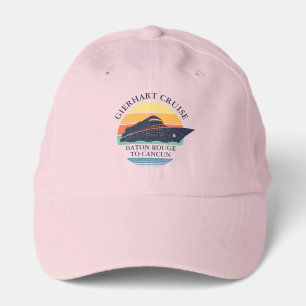 Family Cruise Trip Retro Matching Custom Performance Cap