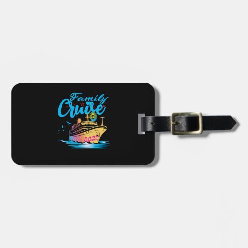 Family Cruise Vacation 2024 Cruising Vacation Trip Luggage Tag