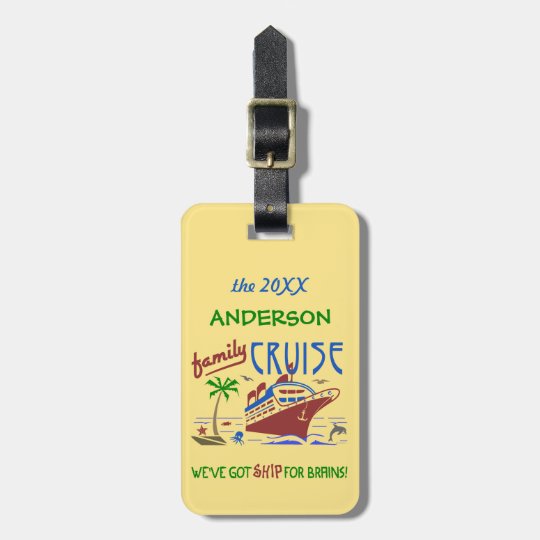 personalized luggage tags carnival cruise