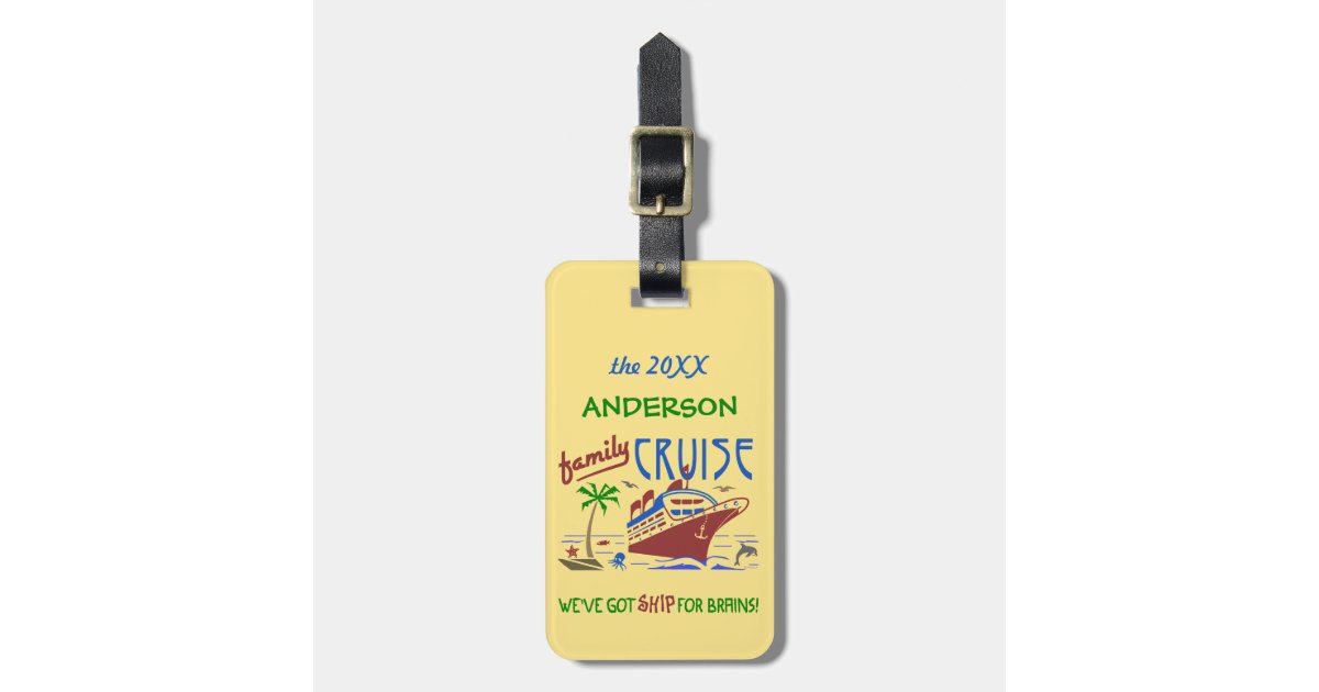 Funny Custom Fishing Luggage Tag, Zazzle