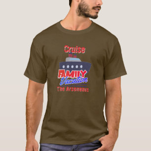 Family Cruise Vacation Personalize T-Shirt