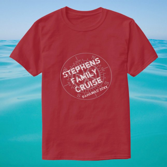 Family Cruise with compass T-Shirt (Creator Uploaded)