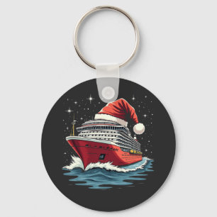 Family Cruising Cruise ship Matching Christmas  Keychain