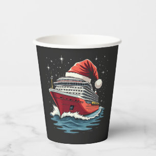 Family Cruising Cruise ship Matching Christmas  Paper Cups