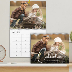 Family Custom Photo Calendar