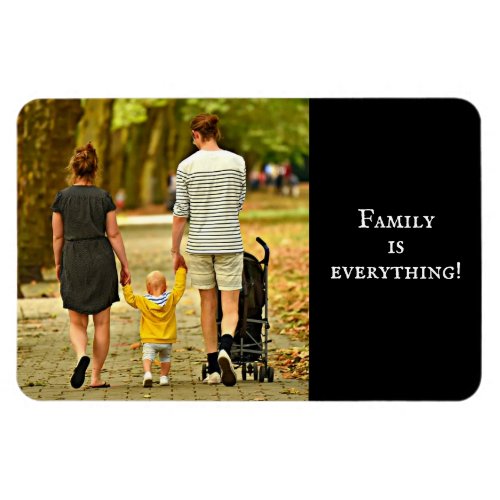 Family custom photo  magnet