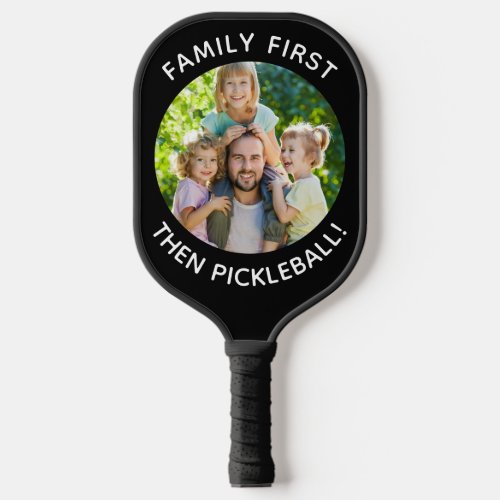 Family Custom Photo  Pickleball Paddle