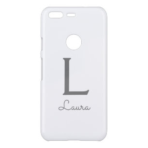 family, customizable text, monogram, nickname, uncommon google pixel case