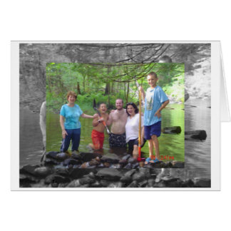 family dam bw, family dam cards