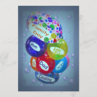 Family Day Invitation