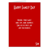 Family day son (Front)