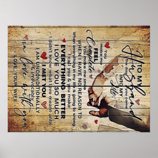 Family Decoration Gift | To My Husband Design|