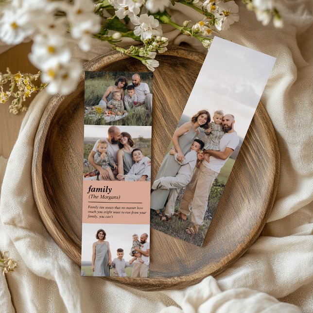 Family Definition 4 Photos Blush Bookmarks (Creator Uploaded)