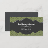 Family Dentist Business Card - Happy Teeth (Front/Back)