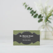 Family Dentist Business Card - Happy Teeth (Standing Front)
