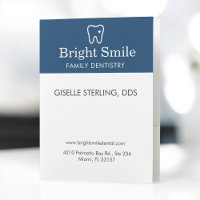 Family Dentistry Dentist Navy Blue White