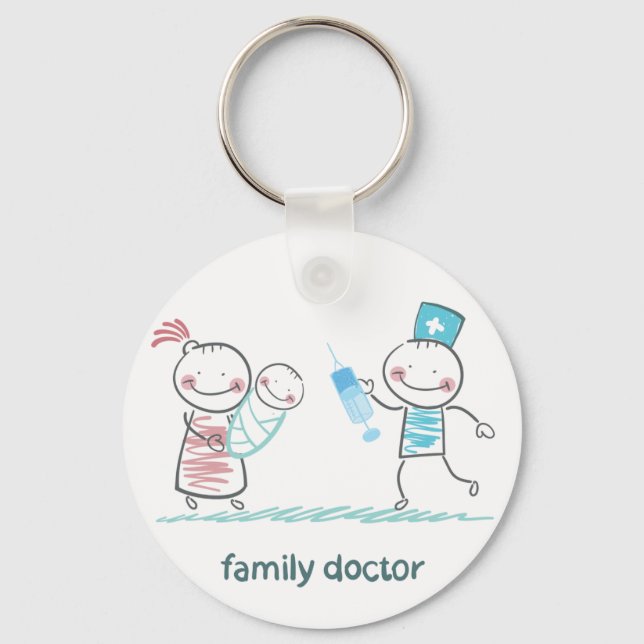 Family Doctor Keychain (Front)