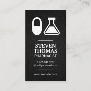Family Doctor Practice MD Pharmacist Business Card