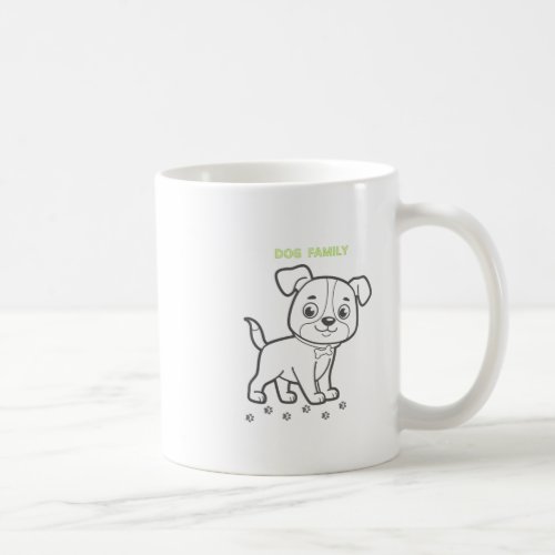 Family Dog Love And Company  Coffee Mug