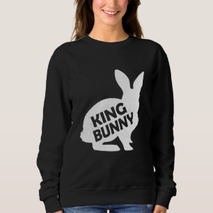 Family Easter King Bunny Matching Couple Group Sweatshirt