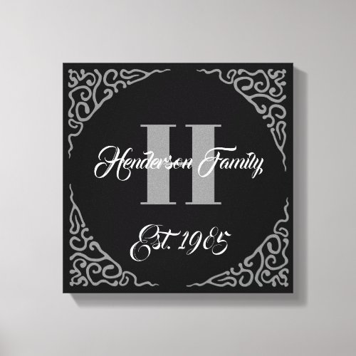 Family Established Personalized Wall Art _