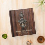 Family Estate Planning Vintage Antique Wood 3 Ring Binder