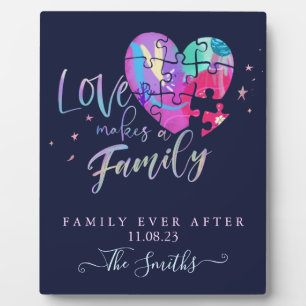 Family Ever After Plaque