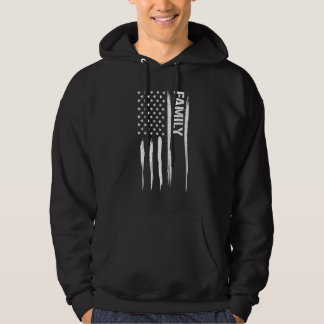 Family Family - American Flag Sayings Hoodie