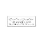 Family Fancy Return Address Self-inking Stamp