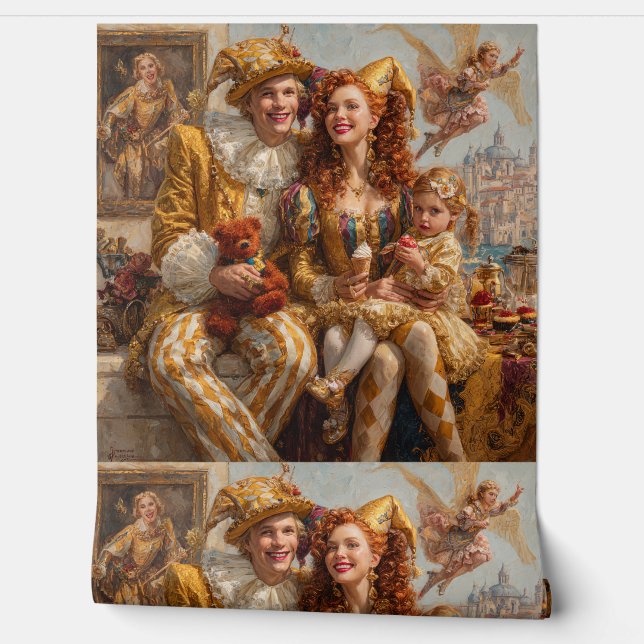 Family Fantasy Wallpaper (Unrolling)