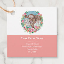 Family Farm Homestead Chickens Garden Color Block