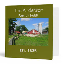 Family Farm Keepsake Photo Album Binder