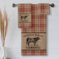 Rustic farmhouse best sale bath towels