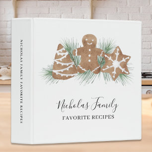 Family Favorite Recipes 3 Ring Binder