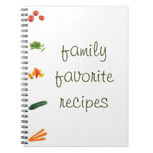 Create Your Own Recipe Cook Book With Our Spiral Bound Recipe Notebook –