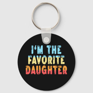 Family Favorites Gifts & more I'm The Favorite Dau Keychain