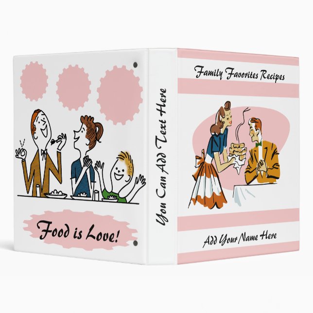 Family Favorites Recipe Binder (Background)