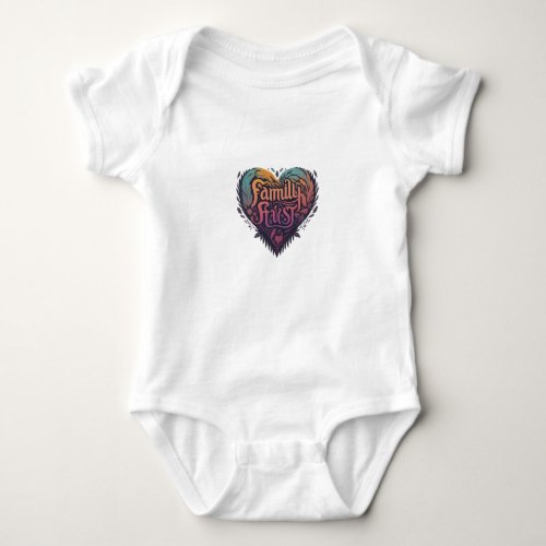 Family First Baby Bodysuit