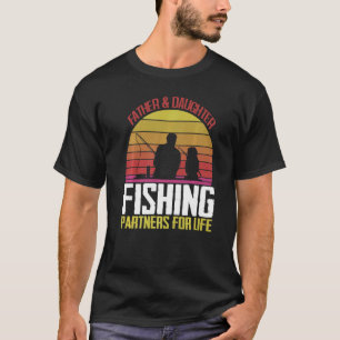 Family Fishing Father And Daughter Fishing Partner T-Shirt