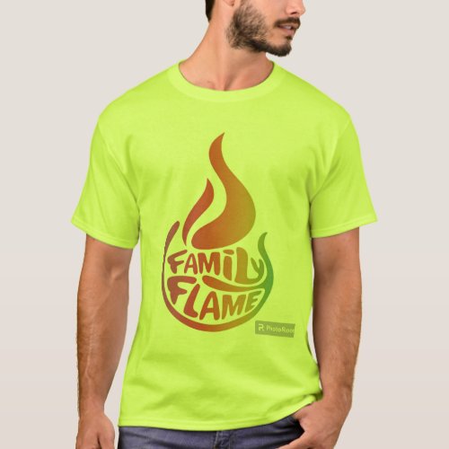 Family flame  T_Shirt
