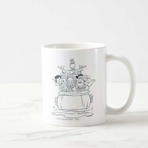Family Flintstones1 Coffee Mug