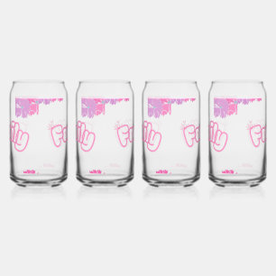 Family Flower Mug Can Glass