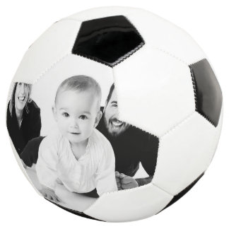 Family Football Fun Design Soccer Ball