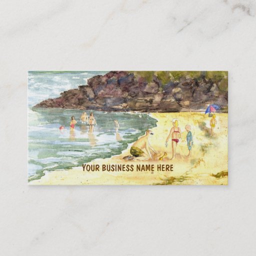Customizable 'Family Fun' Business Card