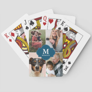 Family Fun Deck: Personalized Family Photo Playing Poker Cards